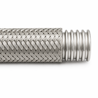 Couverture en maille tissée en acier inoxydable, filet d'expansion DN15~DN32, épaisseur 0,25 mm, résiste à une pression accrue