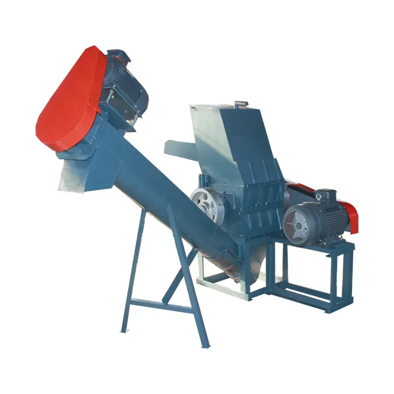 sheet stock material plastic recycling crushing and cleaning production line