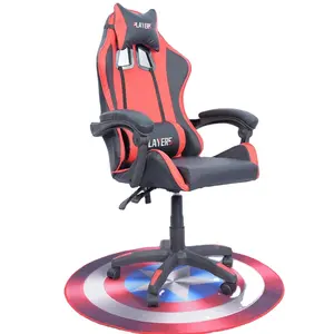 Échantillon gratuit Logo de jeu de bureau personnalisé Led sans roues Pièces Massage de joueur Fauteuil de jeu le moins cher - Product Image 2