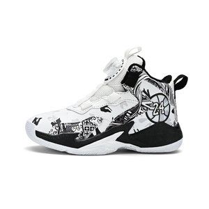 Chaussures de basketball respirantes en maille anti-odeur, conçues sur mesure pour enfants, style Monk Strap, pour l'été et l'automne, chaussures de marche tendance - Product Image 5