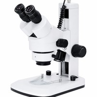 YCS6558 Stereo Zoom Microscope Binocular 6.5-58x for Electronics Inspection