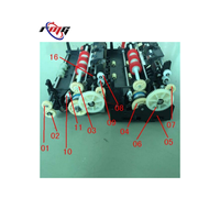 1750215294-08 Wincor Nixdorf Double extracteur unité CMD-V5 V Module pièces de rechange engrenage 17 dents