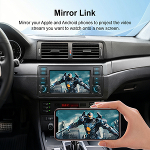 วิทยุติดรถยนต์ระบบ Android หน้าจอ IPS ขนาด 7 นิ้ว รองรับ Wireless CarPlay และ Mirror Link ระบบ Linux เสถียร พร้อมเครื่องเล่นมัลติมีเดีย GPS สเตอริโอ สำหรับรถยนต์ BMW - Product Image 4