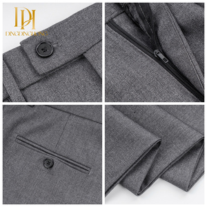 Một bộ đồ cưới nam Chất lượng cao với thiết kế nút đơn ngực và kiểu cắt Trung Sơn - Product Image 5