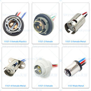 New SKYEARTH Heat Resistant 1157 Automotive Bulb <b>Socket</b> <b>12V</b> for Universal Fitment High Temperature Lighting Environments - Product Image 5