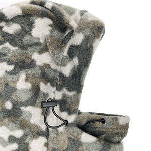 Passamontagna Design Mimetico in Pile Spesso con Logo Personalizzato, Caldo per l'Inverno, Maschera da Sci Unisex per Sport e Feste - Product Image 6