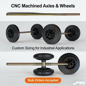 19.05 X 558.8 도면에 정한 공차 범위를 충족할 수 있음, 재질: Q235 손수레 바퀴 축 - Product Image 4