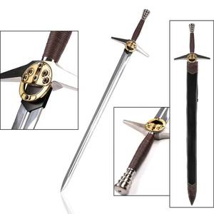 ดาบจำลอง Geralt จากซีรีส์ The Witcher ขนาด 121 ซม. ของแท้จากโรงงาน ราคาถูก พร้อมปลอกหนัง - Product Image 1