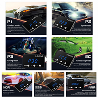 WiiYii Accesorios para Autos de Carreras Potenciador de Velocidad Acelerador 9-DRIVE F1 Controlador Electrónico de Aceleración para Coche