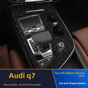 Dianbin 2016-2019 <span class=keywords><strong>Audi</strong></span> Q7 Adesivi Decorativi Interni Speciali per Accessori Auto, Pellicola per Console Centrale e Cambio Modello 1 - Product Image 4