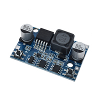LM2596 DC-DC LM2596S modul catu daya mobil, catu daya mobil dapat disesuaikan Buck 3A