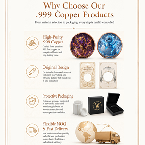 Moneda de Cobre Puro 999 de 1 oz y 5 oz, <span class=keywords><strong>Hera</strong></span> Reina del Olimpo, Relieve 3D, Color UV, Estilo Real, Arte Griego - Product Image 6