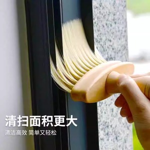 Car Interior Cleaning <b>Brush</b> Soft Bristles 130mm Round Head For Vent Crevices <b>Dust</b> Removal - Product Image 1