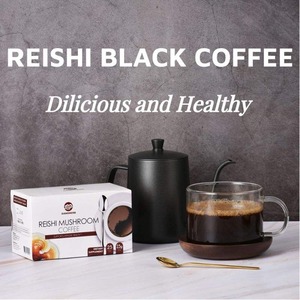 GANOHERB Caffè Istantaneo al Reishi Ganoderma Senza Zucchero, <span class=keywords><strong>Polvere</strong></span> per <span class=keywords><strong>Cappuccino</strong></span> con Aroma di Spezie ed Erbe per il Benessere - Product Image 1