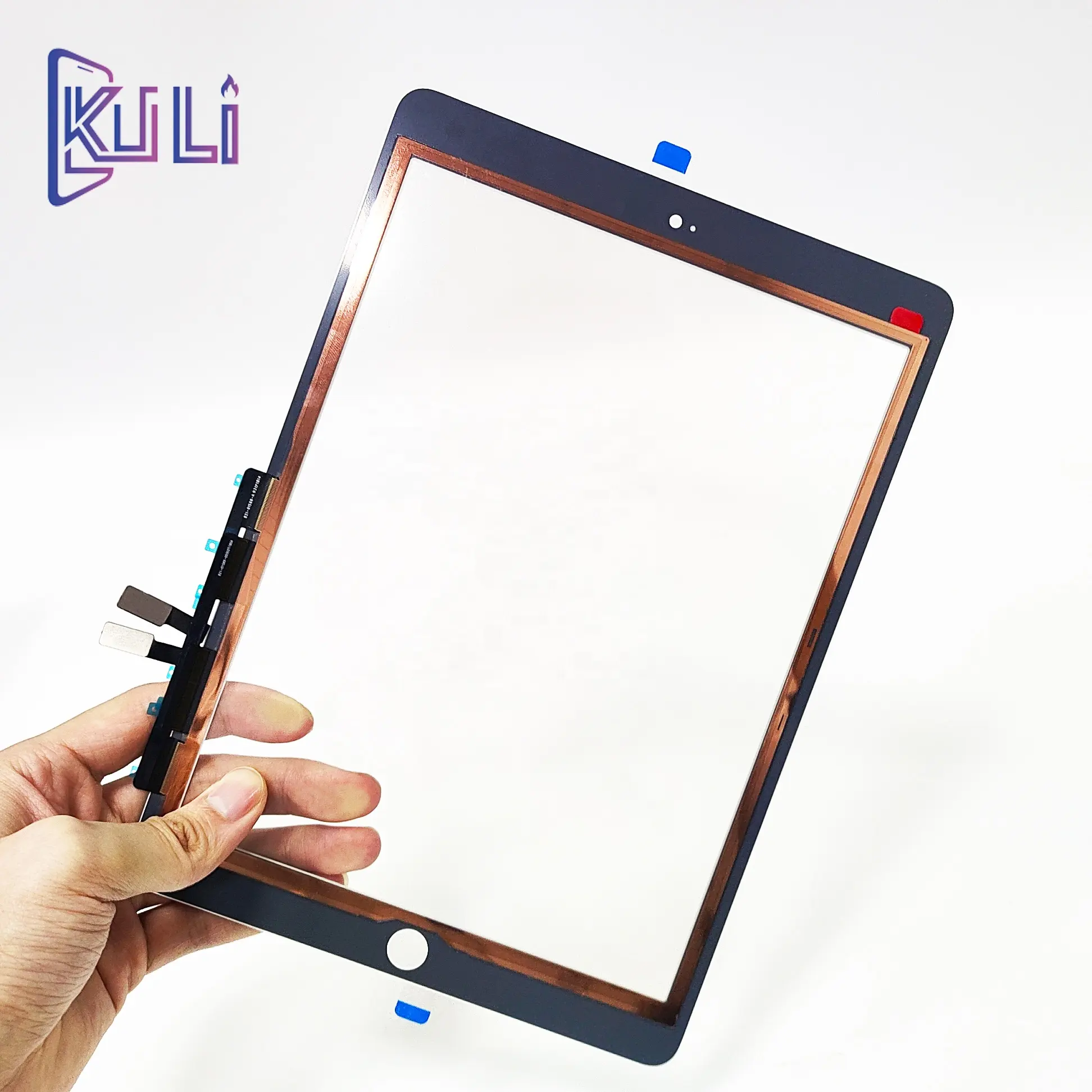 KULI OEM Touch Screen Digitizer with OCA for iPad 2018 9.7 "6 Gen(A1893 A1954) LCD Refurbish Regeneration