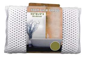 Coussins de bain antidérapants pour <span class=keywords><strong>baignoire</strong></span>, <span class=keywords><strong>coussin</strong></span> de repose-tête d'oreiller de <span class=keywords><strong>baignoire</strong></span> SPA respirant blanc avec 8 ventouses puissantes - Product Image 3