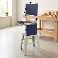 Scie à ruban portative pour le travail du bois, petite scierie verticale, machine de découpe de billes de bois de précision avec lame de sciage pour le bricolage