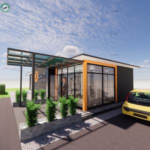 Conteneur modulaire de 88 m², bureau avec salle de bain, espace de travail, conteneur de bureau commun WeWork à porto <span class=keywords><strong>Rico</strong></span> - Product Image 2