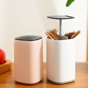 Creative Automatic Pop-up Household Cotton Swab Box Toothtip Holder Is Easy To Hold and Put Household Commercial <b>Toothpick</b> Box - Product Image 3