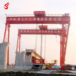Özelleştirilmiş 150 ton yard ağır shipbuilding portal vinçler 1000t
