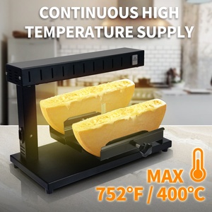 Nouvelle <span class=keywords><strong>Raclette</strong></span> Électrique Commerciale Automatique 750D pour <span class=keywords><strong>Demi</strong></span>-Rondelles de Fromage - Multifonctionnelle à Angle Réglable 750W - Product Image 5
