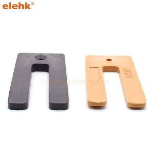 Empaquetador <span class=keywords><strong>H</strong></span> para ventana de zapatos de caballo en caja, espaciador de sellado de plástico para cuñas U, diferentes colores y espesor - Product Image 6