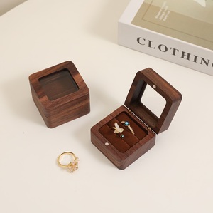 Walnut Custom Solid Wood <b>Storage</b> <b>Boxes</b> Different Styles-Includes Elegant Jewelry Gift <b>Boxes</b> for Display - Product Image 6