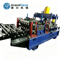 Machine de formage de garde-corps autoroutiers multifonctionnelle automatique à trois poutres haute vitesse, certifiée CE, contrôlée par PLC, avec moteur à roulement