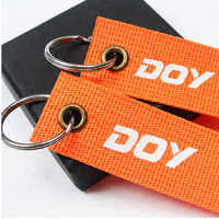 Desain Sablon Huruf Logo Pendek Gantungan Kunci Lanyard untuk Hadiah