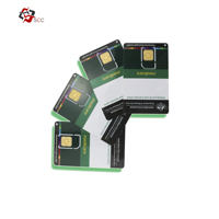 Carte sim de contrôle d'accès micro puce, pièces, usine