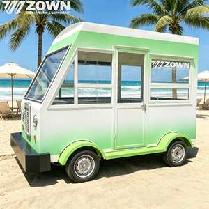 Chariot alimentaire électrique écologique personnalisé, cuisine complète préassemblée, camion à café et tacos pour le camping en plein air, les fêtes et les services de traiteur - Product Image 1