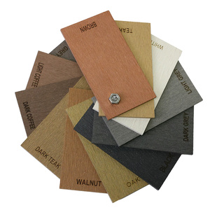 Planche <span class=keywords><strong>de</strong></span> terrasse creuse classique résistante aux fissures <span class=keywords><strong>pour</strong></span> extérieur, <span class=keywords><strong>escalier</strong></span>, sol composite WPC, plancher en bois WPC - Product Image 2