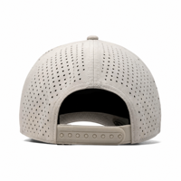 Casquettes de golf et de baseball de qualité supérieure, 5 panneaux, camouflage, imperméables, perforées au laser, avec logo personnalisé, vente en gros, faible MOQ, modèle A-Frame