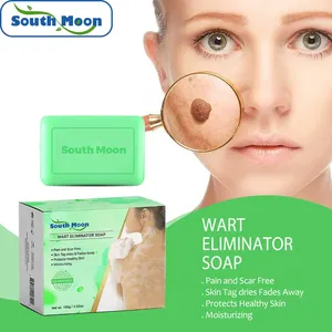 Ingrédients naturels Savon artisanal Savon d'acné éclaircissant Produits de soins de la peau Savon d'élimination des verrues Nettoyage du corps Doux 125g - Product Image 2
