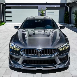 Cubierta de Motor de Fibra de Carbono para BMW Serie 8 M8, Modificación y Mejora de Automóviles 2019-2025 - Product Image 5