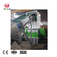 Emballage de bouteilles de savon à vaisselle en PP Sangles à ruban Réutilisation de la machine de concassage Meuleuse Granulateur Broyeur de recyclage du plastique