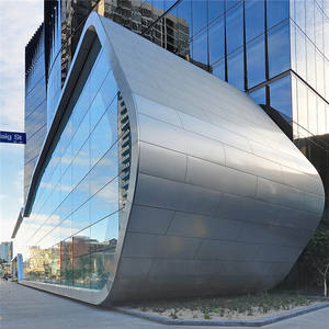 Panneau <span class=keywords><strong>composite</strong></span> en aluminium façade (ACM) - Façades extérieures modernes Revêtements RAL7016 <span class=keywords><strong>Anthracite</strong></span> Portes de salle de bain Plafonds Entrepôt - Product Image 3