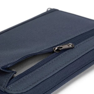 RFID Anti-theft Lightweight Zipper Closure Nylon <b>Passport</b> Cover Compact Custom Logo Travel Essentials <b>Passport</b> <b>Wallets</b> Holder - Product Image 4