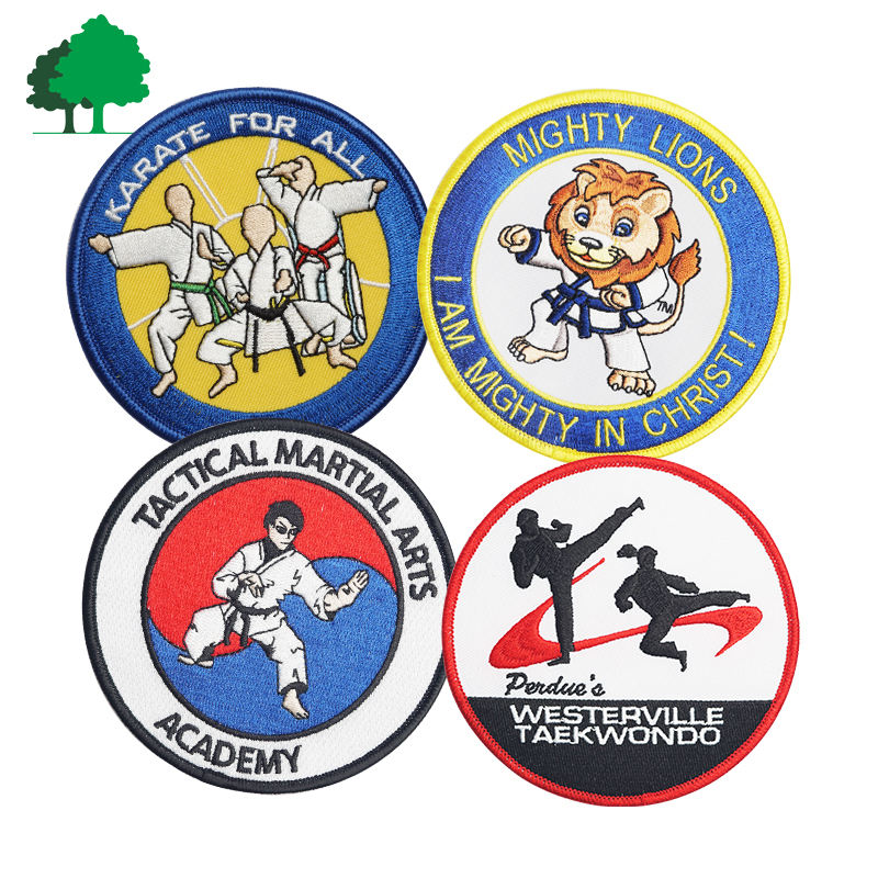 Toppa Da Karate Rotonda - 1 Pezzo, Per Borsa Sportiva O Giacca - Foto 6