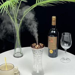 เครื่องเพิ่มความชื้นในอากาศแบบสัมผัสพร้อมไฟ LED กลิ่นหอม และไฟกลางคืนหลากสี - Product Image 2