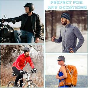 Under Helmet Control Breathable Cooling <b>Skull</b> <b>Cap</b> For <b>Men</b> Women Hard Hat Liner Helmet Liner Trucker <b>Cap</b> Adult Unisex - Product Image 5