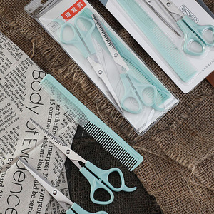Hairdressing Scissors Set Stainless Steel Thinning Shears Bangs Trimmer Hair Styling Tools For Home Use - Product Image 2
