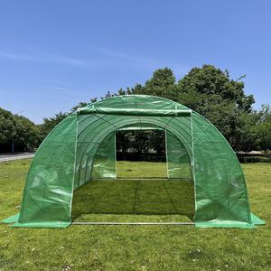 <span class=keywords><strong>Serre</strong></span> <span class=keywords><strong>de</strong></span> tomate à cadre en acier à effet <span class=keywords><strong>de</strong></span> <span class=keywords><strong>serre</strong></span> à haut tunnel pour la culture - Product Image 2