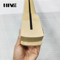 Manche de guitare électrique HIVE Maple Three Color Right Hand ST 22 frettes 6 cordes avec lignes de gamme et ligne dorsale