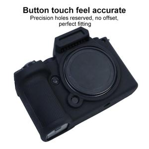 Étui de protection en silicone souple pour appareil photo Panasonic <span class=keywords><strong>LUMIX</strong></span> S5 II, motif litchi, antichoc, pour DC-S5M2GK - Product Image 5