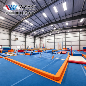 Bâtiment d'entraînement de gymnastique préfabriqué en acier pour clubs sportifs et installations d'entraînement athlétique intérieures spécialisées - Product Image 1