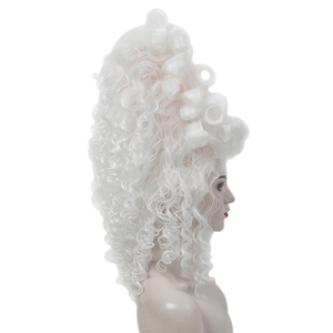 Drama Performance School Troupe Hengxian Filmación con estilo europeo Traje antiguo Palacio Festival blanco Peluca <span class=keywords><strong>de</strong></span> sombrero alto - Product Image 3