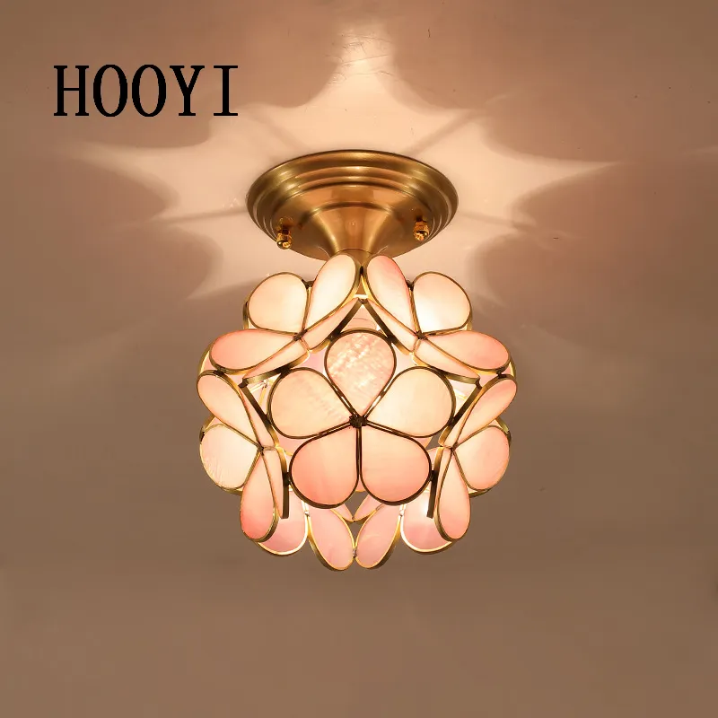 Новинка, Современная креативная Хрустальная потолочная лампа HOOYI, роскошный светильник для коридора, крыльца, прихожей, освещение для домашнего интерьера