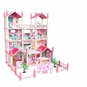 ชุดของเล่นบ้านตุ๊กตาขนาดเล็ก ประตู ของเล่น เฟอร์นิเจอร์ ชุดบ้านจิ๋ว เฟอร์นิเจอร์เด็ก สำหรับตุ๊กตา ของเล่นโชว์ ชุดครัวของเล่น - Product Image 4