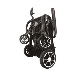 Silla de Ruedas Eléctrica Plegable Ligera con Marco de Fibra de Carbono, Silenciosa, con Motor Potente y Alcance de 10 km, Precio Directo de Fábrica - Product Image 2